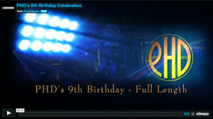 PHD 9th Bday Celebrations