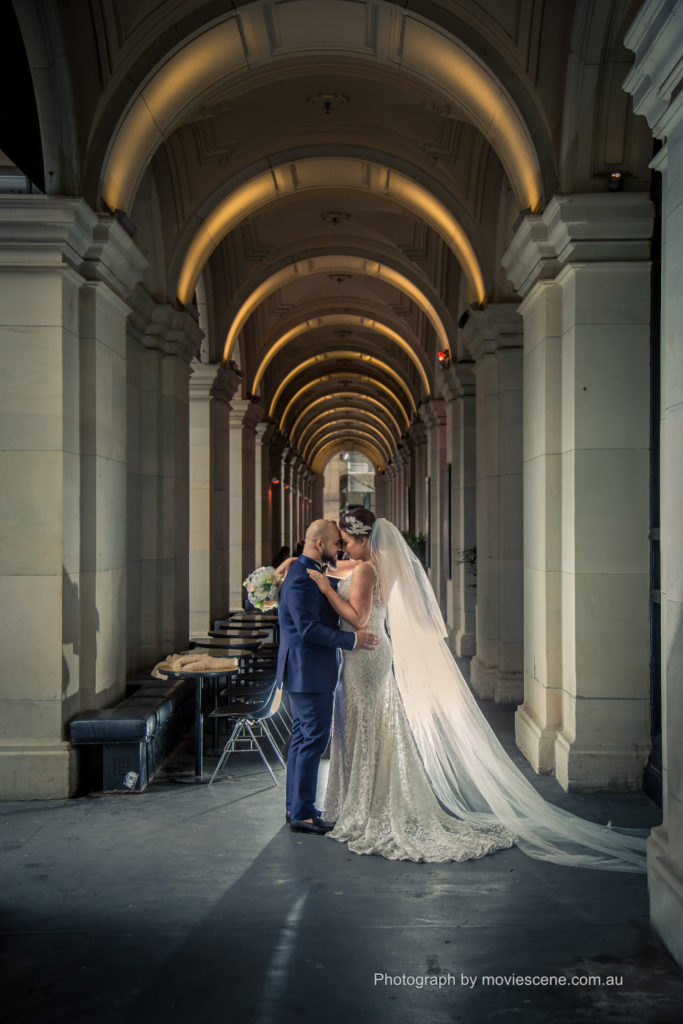 Melbourne Wedding Videography and Photography GPO Wide shot